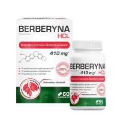 Berberyna HCL, kaps., 60 szt