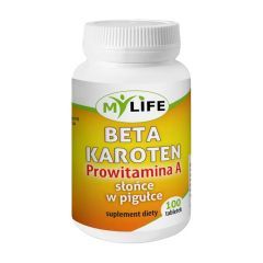 Beta Karoten Słońce w pigułce, tabletki, 100 szt