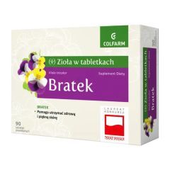 Bratek, tabletki powlekane, 90 szt.