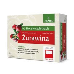 Żurawina, tabletki powlekane, 60 szt.