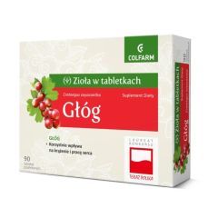 Gł&oacute;g, tabletki powlekane, 90 szt.