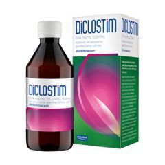 Diclostim, 0,74 mg/ml, roztw.do pluk.j.ustn,gardla, 150 ml