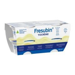 Fresubin Yocreme, jogurt,o smaku cytrynowym, 4 x 125 g