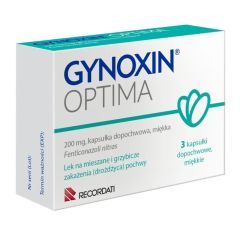 Gynoxin Optima (Terlomexin), 200 mg, kapsułka dopochwowa, miękka