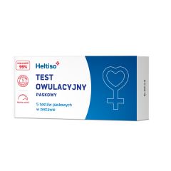 HELTISO test owulacyjny paskowy 5 szt.