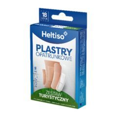 HELTISO, Plastry opatrunkowe Zestaw Turystyczny, 18 szt.