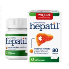 Hepatil, tabletki, 80 szt.