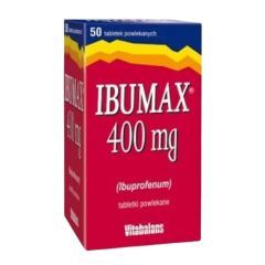 Ibumax 400 mg, 400 mg, tabl.powl., 50 szt