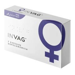 InVag, kapsułki twarde, dopochwowe, 7 szt.