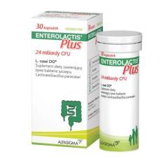 Enterolactis Plus, kapsułki, 30 szt.
