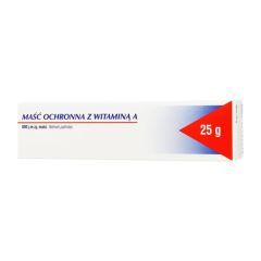 Masc z vit. A, ochronna, 800 j.m./g, (Hasco), 25 g