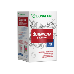 Bonatium Żurawina z borówką, herbatka owocowa z hibiskusem 30 szt