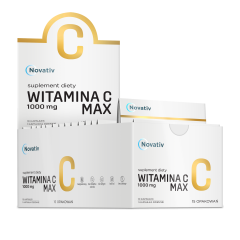 Novativ Witamina C Max 1000mg, 15 x 10 szt.