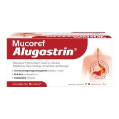 Mucoref Alugastrin, prosz., 14 sasz.