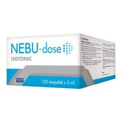 Nebu-Dose Isotonic,roztw.soli fizjologicznej, 5 ml, 100 amp.