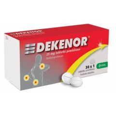 Dekenor, 25 mg, tabl.powl., 30 x 1 szt