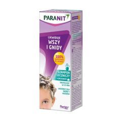 Paranit Szampon leczniczy+grzebien,p/wszom i gnidom, 200 ml