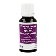 Pyoctanina (Gencjan.fiolet),2%,roztw.spiryt.,(Gemi), 20 ml