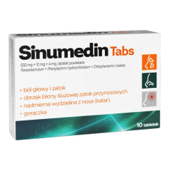 Sinumedin Tabs, tabl.powl., 10 szt
