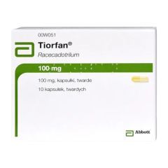 Tiorfan, 100 mg, kaps.twarde,(i.rów),Delf,Portugalia, 10 szt