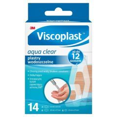 Viscoplast Aqua Clear, Plastry wodoszczelne, 14 szt.