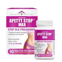 Apetyt Stop Max, tabletki do ssania, 90 szt.