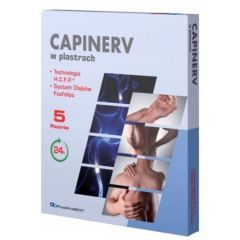 Capinerv w plastrach, plast., 5 szt