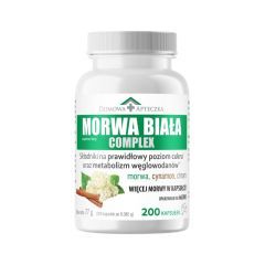 Morwa Biała Complex, kapsułki, 200 szt.
