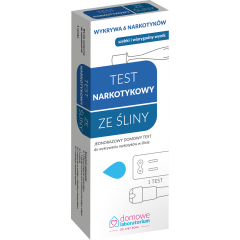 Test do wykrywania narkotyków w ślinie, 1 szt.