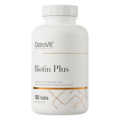 OstroVit, Biotin Plus, tabletki, 100 szt.