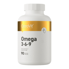 OstroVit, Omega 3-6-9, kapsułki miękkie, 90 szt.