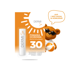 DERMI Sun Pomadka ochronna SPF 30, 4,9 g 