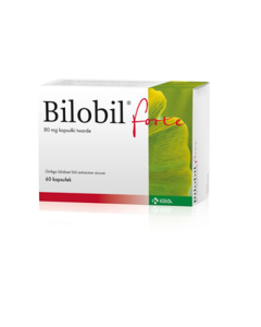 Bilobil Forte, 80 mg, kaps.twarde, 60 szt