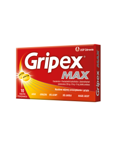 Gripex Max, tabletki powlekane, 10 szt.