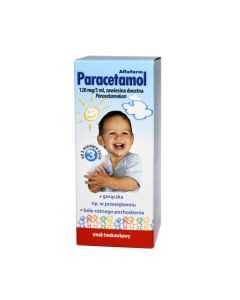 Paracetamol Aflofarm, (120 mg / 5 ml), zawiesina doustna, 100 ml