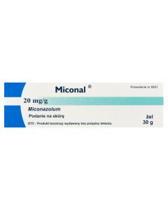 Miconal, 20 mg/g, żel, 30 g