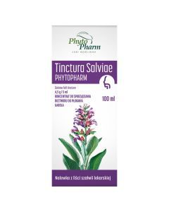Tinctura Salviae Phytopharm, nalewka, 100 ml 