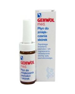 Gehwol med, płyn zmiękczający paznokcie i skórki, 15 ml