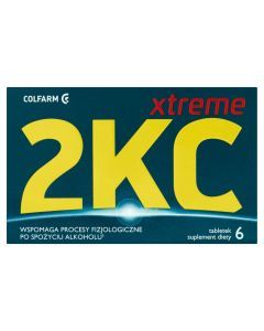 2KC Xtreme, tabletki powlekane, 6 szt.