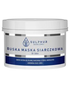 Sulphur Zdrój, buska maska siarczkowa do ciała, 500 g