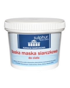 Sulphur Zdrój, buska maska siarczkowa do ciała, 500 g