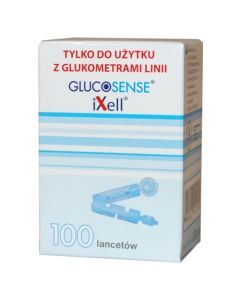 Lancety do nakłuwacza Glucosense, 100 szt.