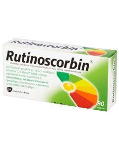 Rutinoscorbin, tabletki powlekane, 90 szt.