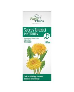 Succus Taraxaci, (Sok z mniszka), 100 ml