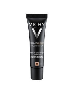 Vichy Dermablend 3D, podkład wyrównujący powierzchnię skóry, 45 Gold, 30 ml