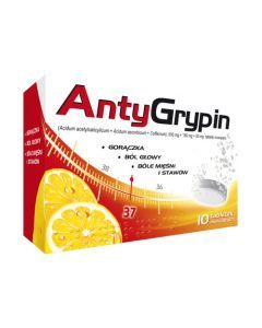 AntyGrypin dzień, tabletki musujące, 10 szt.