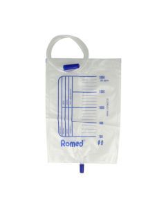 Romed, worek na mocz ze spustem, jałowy, 2 l, 1 szt.