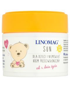 Linomag Sun, krem z filtrem mineralnym, SPF 30, 50 ml