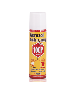 100P aerozol zapachowy, spray na komary, meszki i kleszcze, 75 ml