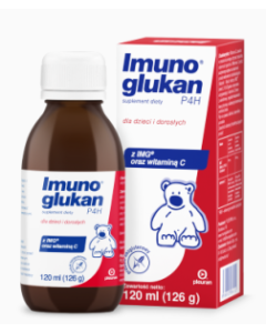 Imunoglukan P4H, płyn dla dzieci, 120 ml